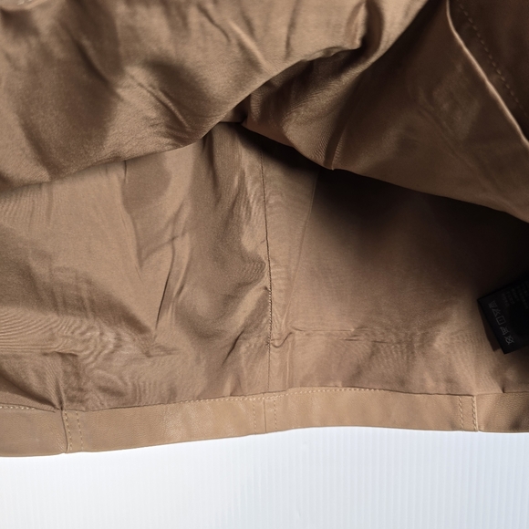 NWOT Free People Womwn's Modern Femme Vegan Suede Mini Skirt Size 4 Edgy Boho - Picture 8 of 13